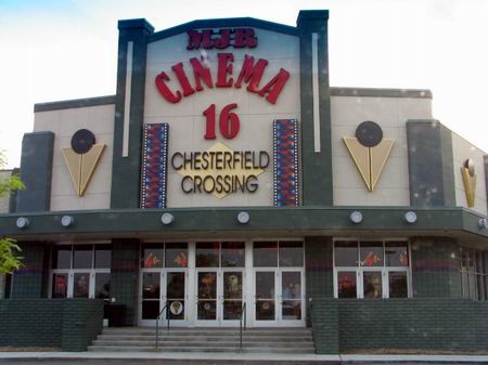 MJR Chesterfield Crossing Digital Cinema 16 - Front Courtesy Scott Biggs (newer photo)